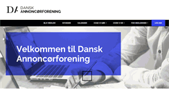 Desktop Screenshot of annoncoer.dk
