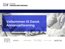 Tablet Screenshot of annoncoer.dk
